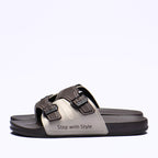 CLAQUETTE KITO - AH167M-CREAM-COCOA