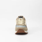 La Martina Low Sneakers Blue Leather