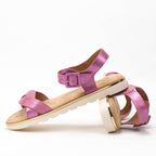 Safety Jogger Cross-Strap Buckle Sandals