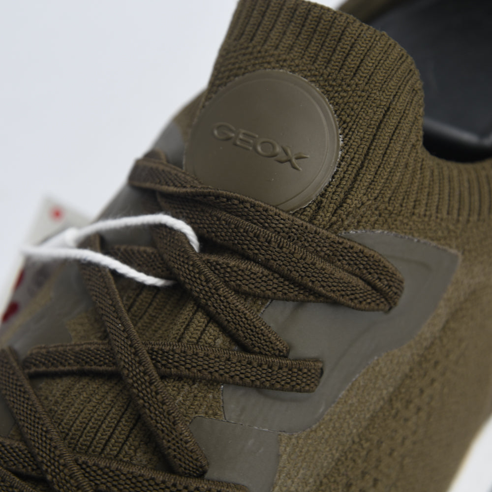 BASKET GEOX U SPHERICA VERT MILITAIRE