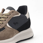Harmont and Blaine Camoscio Tex Sneakers Homme