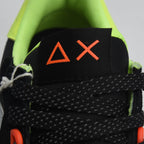 BASKET SUN68 TOM FLUO 11 NERO