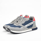 La Martina Low Top Leather Sneakers Grey