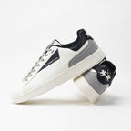 La Martina Cup Leather Sneakers White Blue
