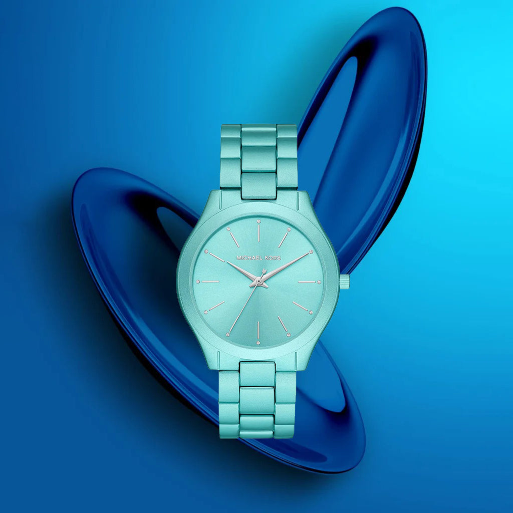 Michael Kors Slim Runway Aluminum Watch MK4525 Hommes