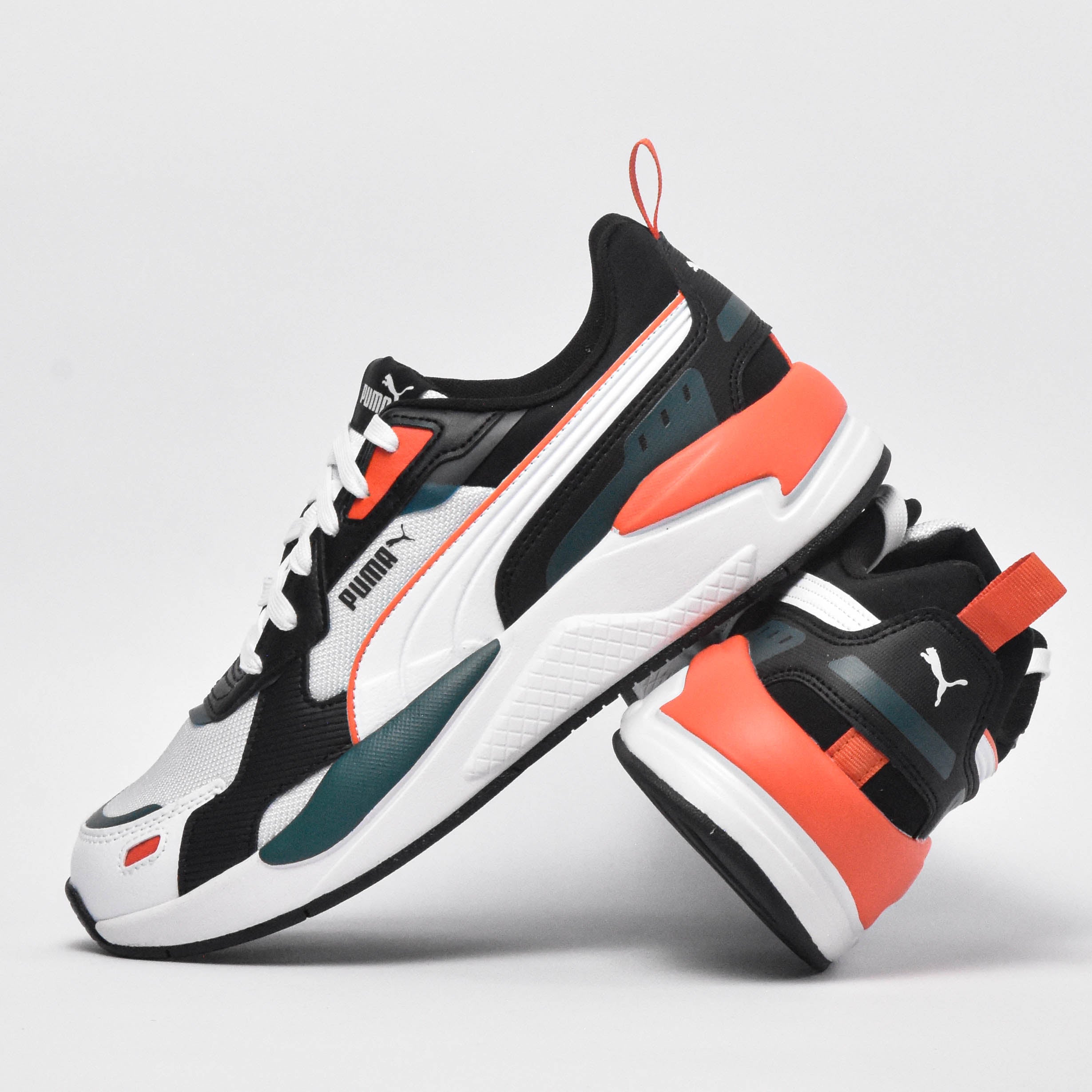 PUMA X-RAY BLACK WHITE GREEN REDMAZING