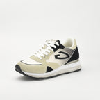 GUARDIANI - WEN 3162 LOW M SUEDE CREAM/ DK. BLACK