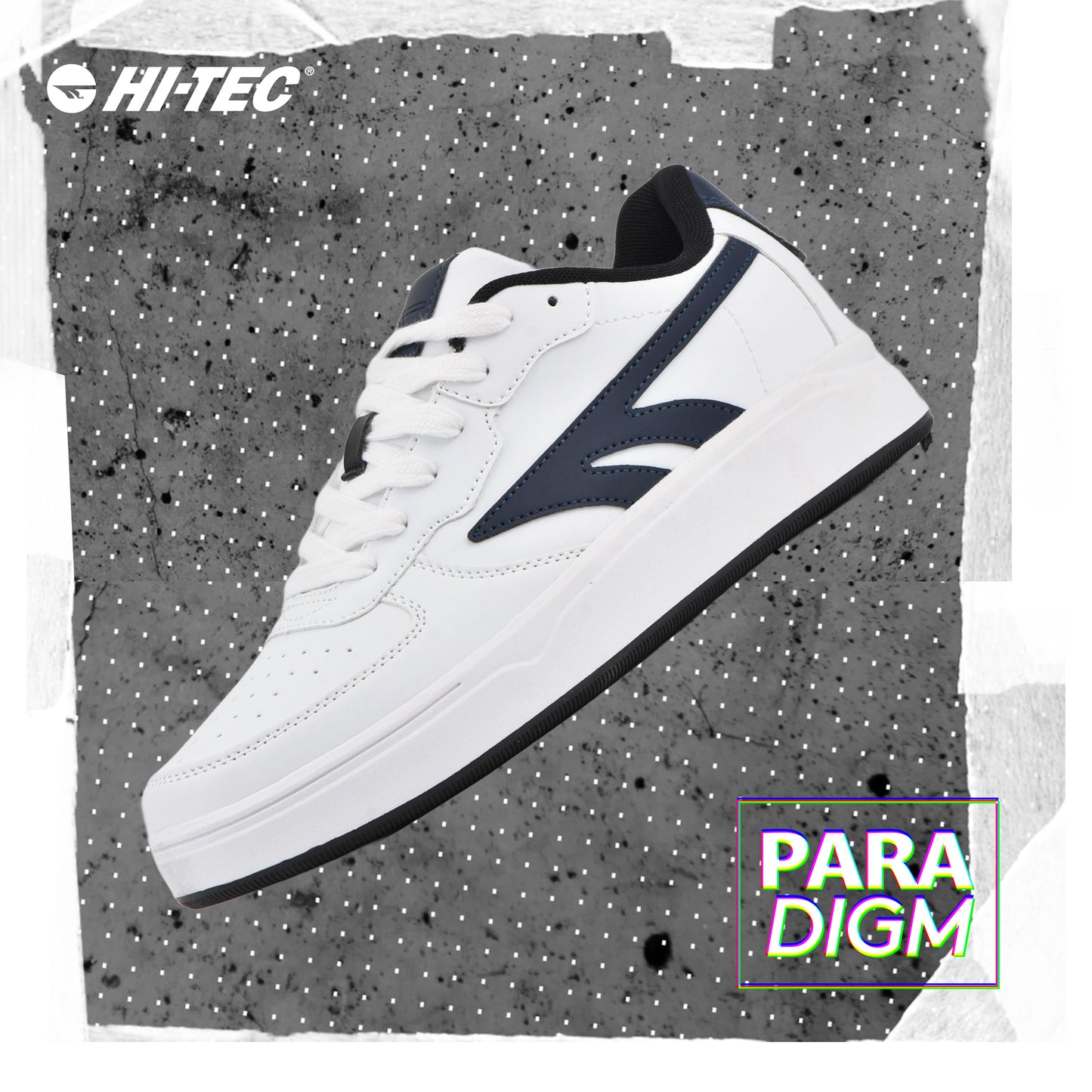 HI-TEC VASITY COURT WHITE/NAVY/BLACK