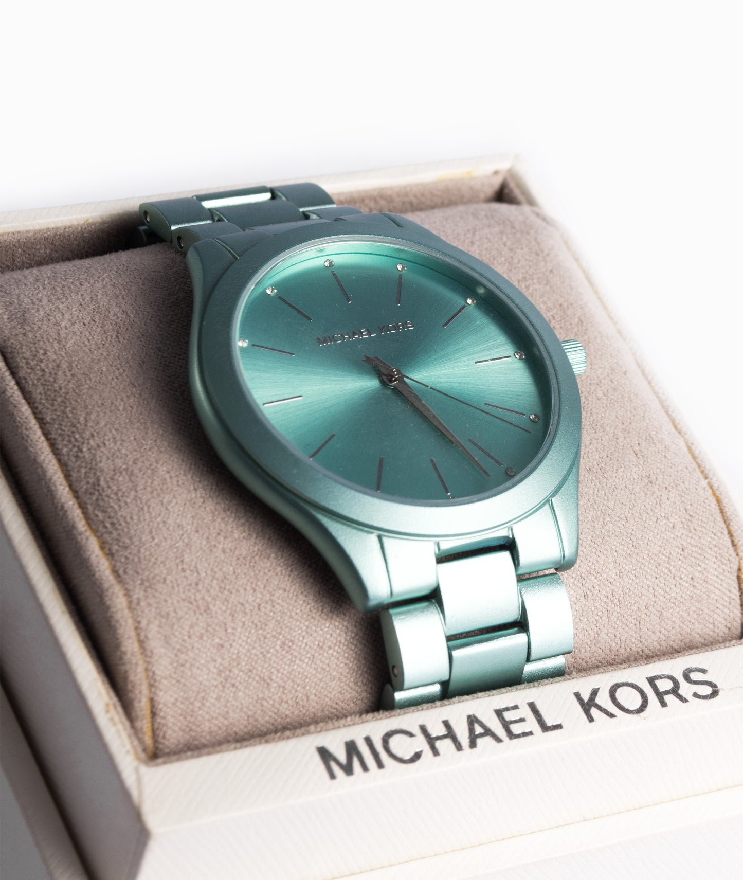 Michael Kors Slim Runway Aluminum Watch MK4525 Hommes