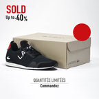 LACOSTE MANEVRA ELITE 0120 1 CMA BLK/RED TEXTILE 40CMA00041B5