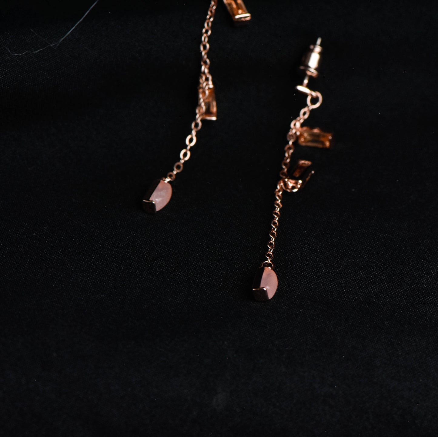 Xuping - LINNEA ROSE QUARTZ EARRINGS