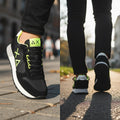 BASKET SUN68 JAKI FLUO 11 NERO