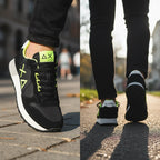 BASKET SUN68 JAKI FLUO 11 NERO