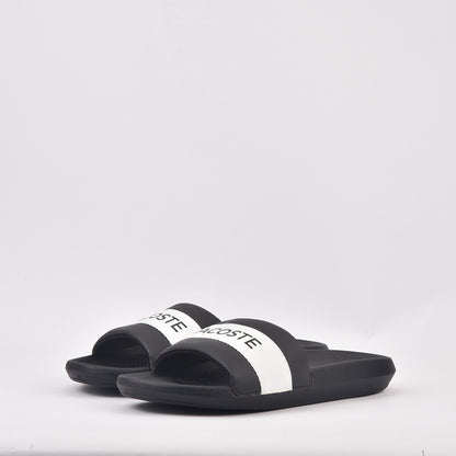 Lacoste CROCO SLIDE NOIR