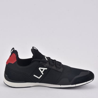 LACOSTE - MANEVRA ELITE 0120 1 CMA BLK/RED TEXTILE