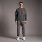 DEPART  JOGGING CARGO DEPART SLIM HOMME GRIS G23-003077-GREY
