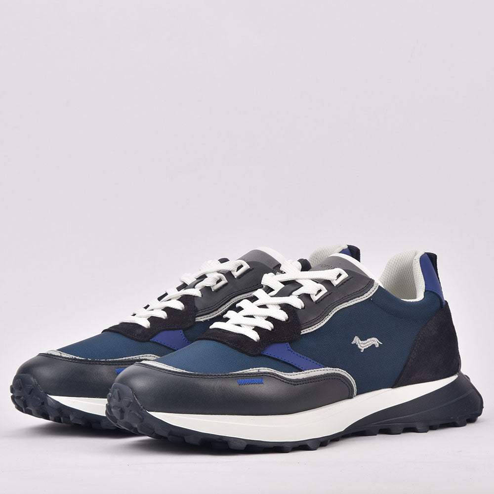 Harmont & Blaine - Chaussure DAIN/CUIR BLU/DRK/WHT