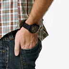 Montre Machine chronographe en acier inoxydable Noir FS4682