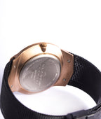 Skagen Men's 809XLTRB Titanium Collection Multifunction Black Mesh Titanium Watch