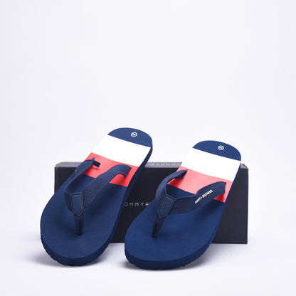 TOMMY HILFIGER - STRIPES FLIP FLOP BLUE