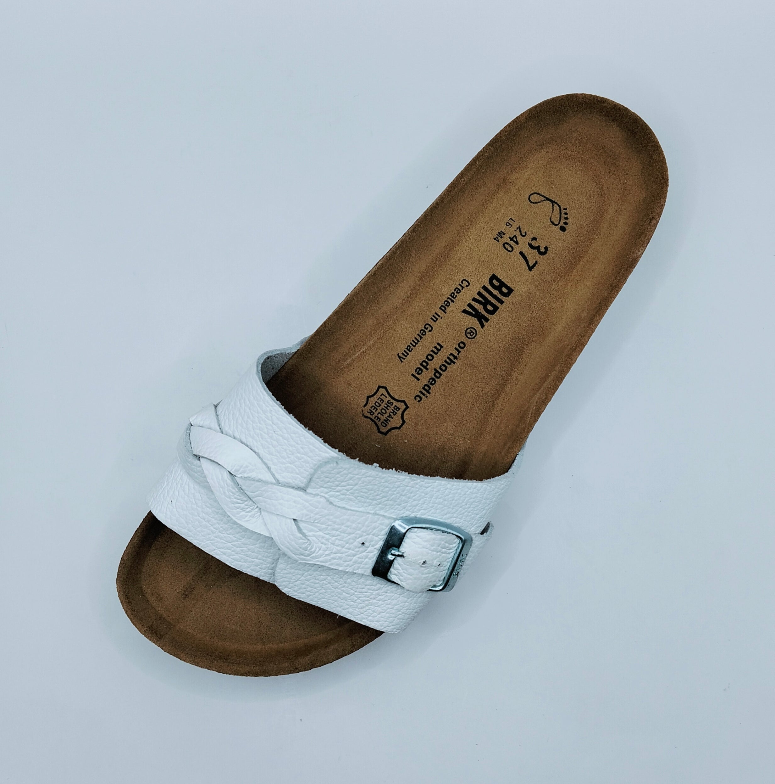 Birk - OITA CUIR BLANC