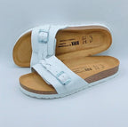 Birk - OITA CUIR BLANC