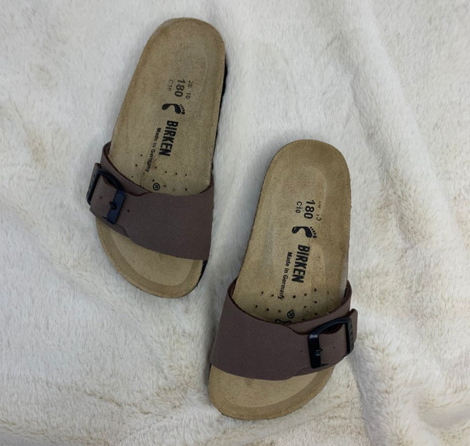 MADRID NUBUCK MARRON ENFANTS