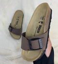 MADRID NUBUCK MARRON ENFANTS