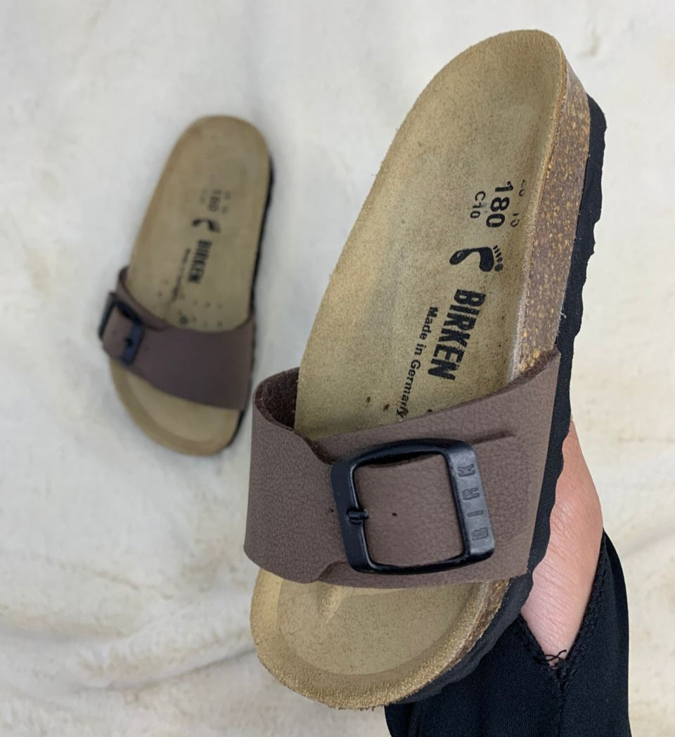 MADRID NUBUCK MARRON ENFANTS