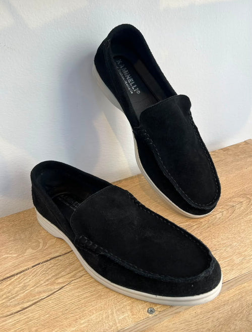 MOCASSIN CUIR NOIR