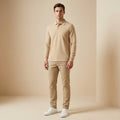 DEPART POLO A MANCHES DEPART HOMMES BEIGE G23-003194-BIEGE55