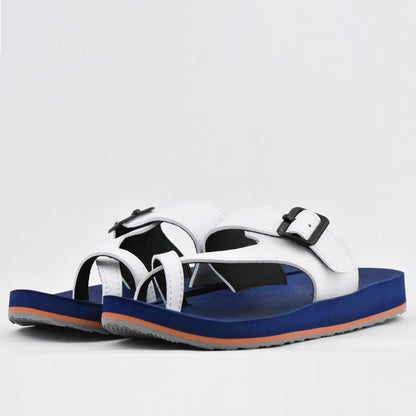 KITO CLAQUETTE AA51M WHITE-NAVY BLUE