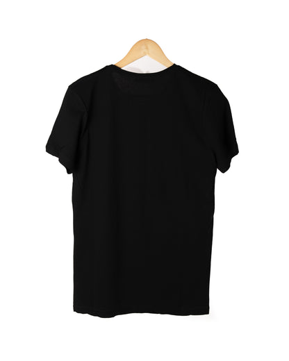 T-Shirt NOIR BASSEBALL