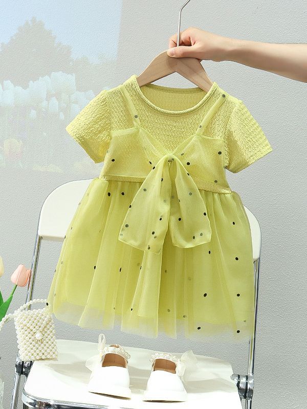 Robe Filles - Charming Cherub - Jaune