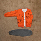 ENSEMBLE Kaws 3pcs Rouge Brique Garçon