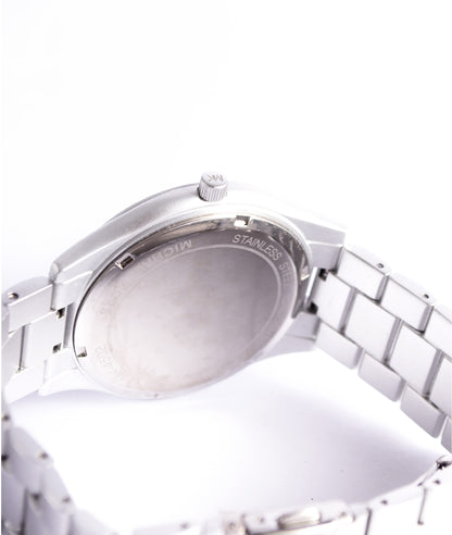 Michael Kors Slim Runway Silver-Tone Stainless Steel Watch MK4502