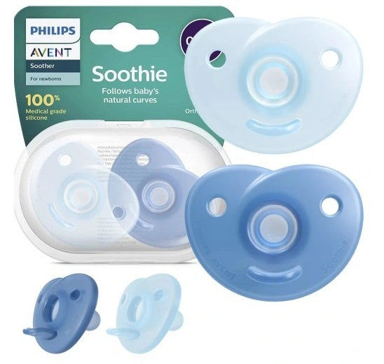 SOOTHIE Philips AVENT (Natural Curves) Blue