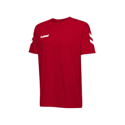 Hummel - Fred Cotton T-Shirt Rouge