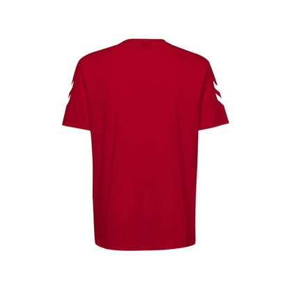 Hummel - Fred Cotton T-Shirt Rouge