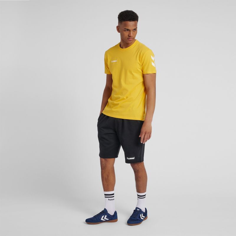 Hummel - Fred Cotton T-Shirt Jaune