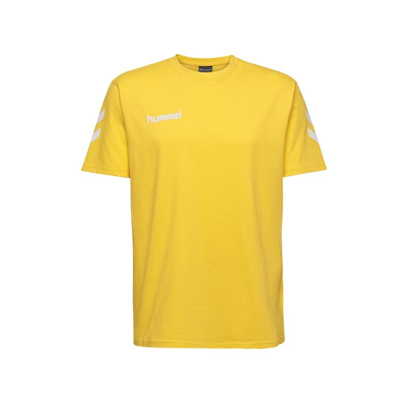 Hummel - Fred Cotton T-Shirt Jaune