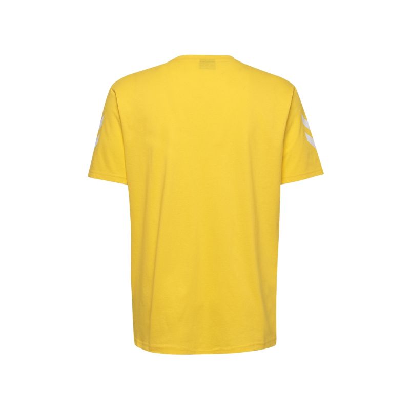 Hummel - Fred Cotton T-Shirt Jaune