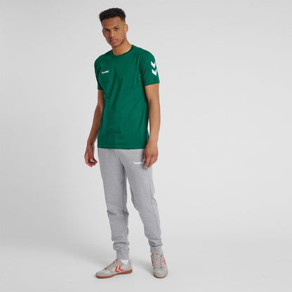 Hummel - Fred Cotton T-Shirt Vert