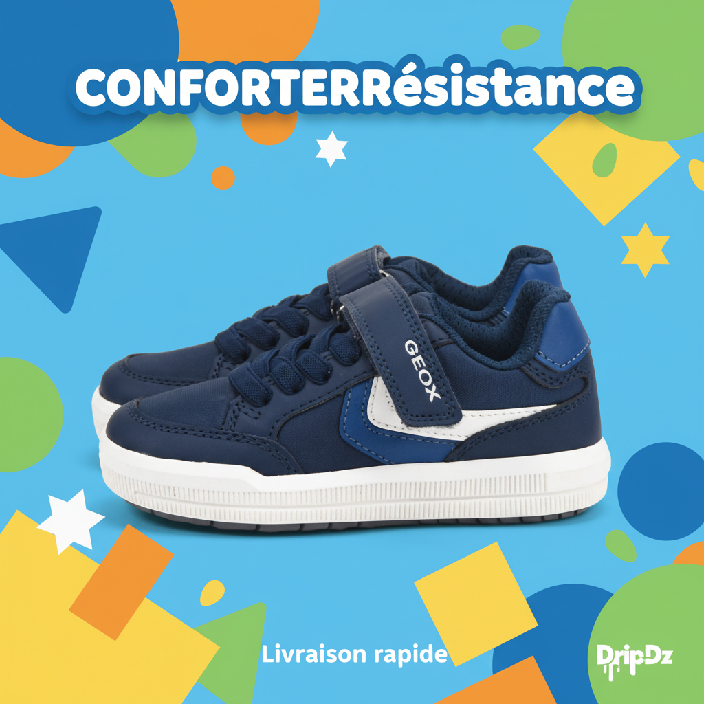 GEOX BASKET J454AA0FU54-C4585