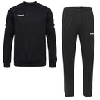 GO COTTON SWEATSHIRT et HMLGO COTTON PANT Black