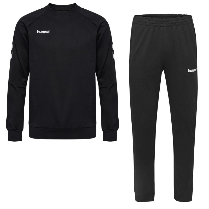 GO COTTON SWEATSHIRT et HMLGO COTTON PANT Black