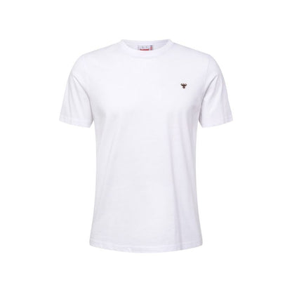 Hummel - Fred Cotton T-Shirt Blanc