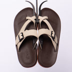 CLAQUETTE KITO AA51M-CREAM-COCOA