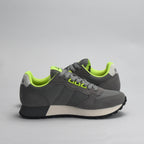 BASKET SUN68 JAKI FLUO 34 GRIGIO MEDIO