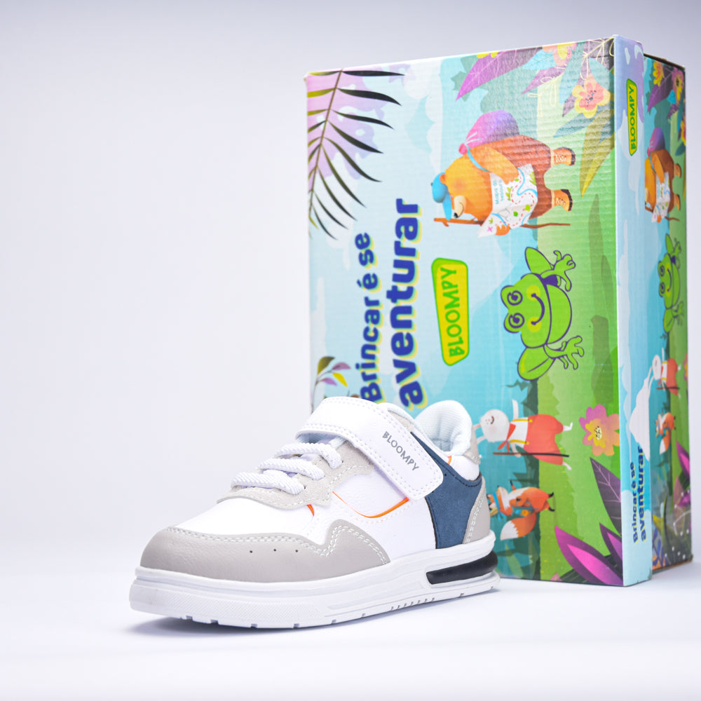 BLOOMPY CINZA/BRANCO